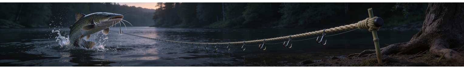 Перемёты рыболовные