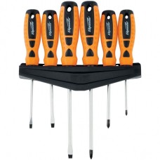 Набор отверток, 2 шт "Sparta" крестовая и шлицевая (фигурная и плоская)