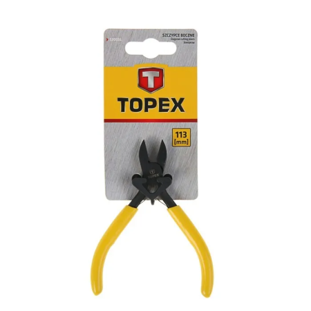 Кусачки TOPEX боковые прецизионные 113 мм